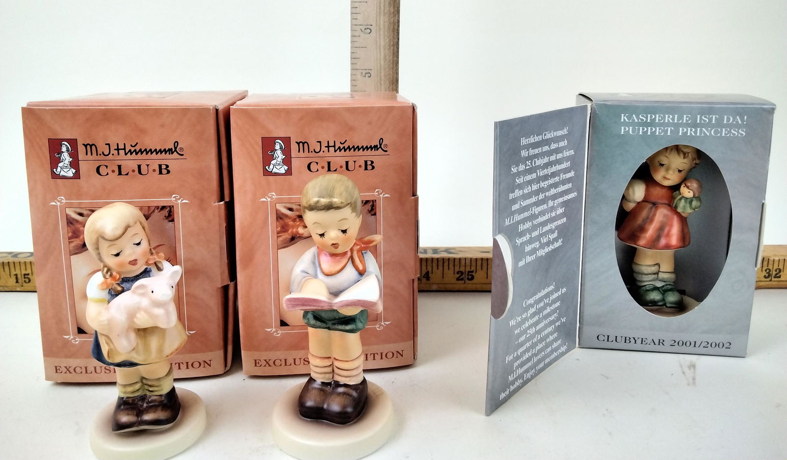 3 Hummels, Puppet Princess, Honor Student, Pigtails (1 of 1)