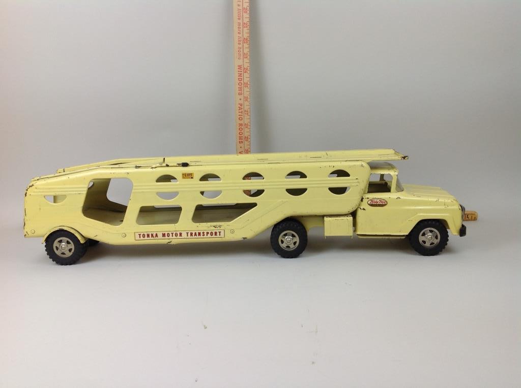 Vintage 1959 Tonka Toys Motor Transport: Yellow, 1959