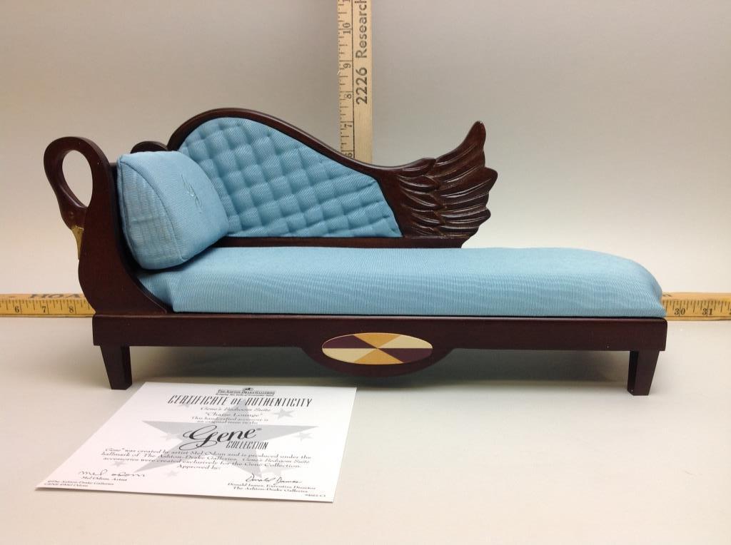 Ashton Drake, Gene's Bedroom Suite Chaise Lounge, Doll: Ashton Drake, Gene's Bedroom Suite Chaise Lounge, 94661, in original box