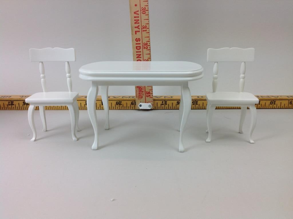Table and Chairs, Doll Accessory: Table and Chairs, Doll Accessory, T5-RTFR-01, in original box