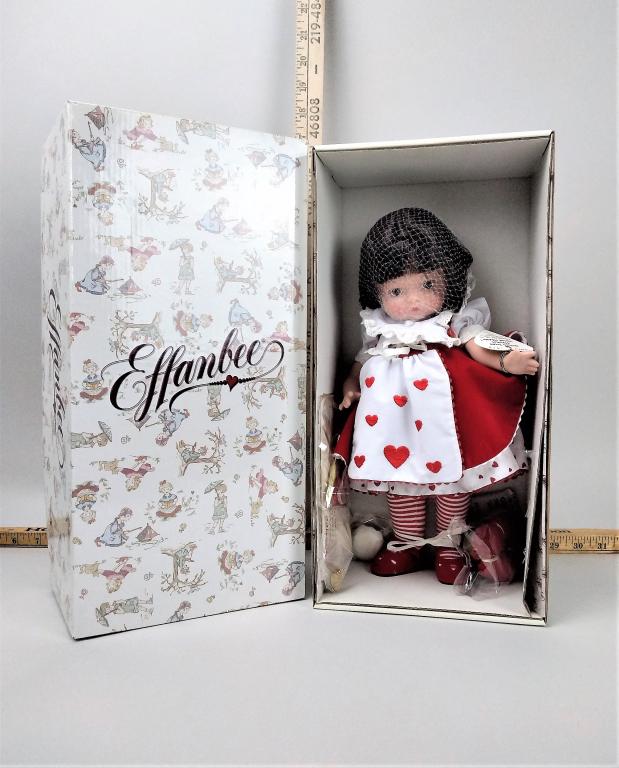 Effanbee, Queen of Hearts Patsy Doll: Effanbee, Queen of Hearts Patsy Doll, PA1408, in original box