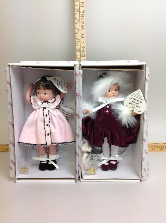 Effanbee, (2) Dolls, Cotton Candy Afternoon and Merry: Effanbee, (2) Dolls, Patsyette Cotton Candy Afternoon Doll E5-YO9D-12-001 and Merry Moments PY1409, in original boxes