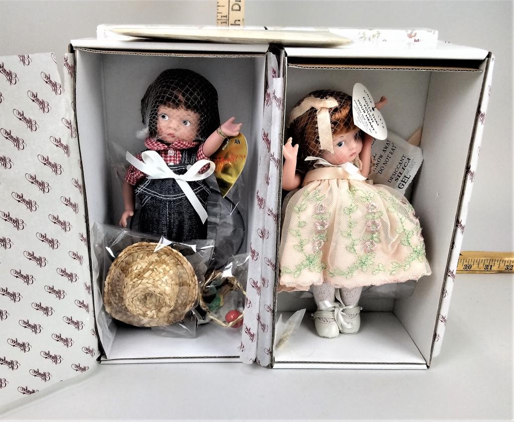 Effanbee, (2) Dolls, Green Thumb and Peachy Keen Dolls: Effanbee, (2) Dolls, Green Thumb PY1311 and Peachy Keen Doll EFPY505, in original boxes