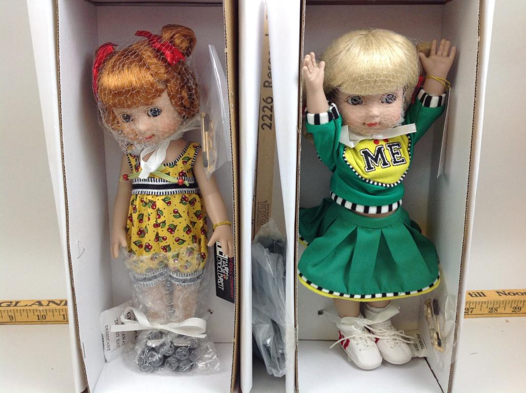 Tonner, Mary Engelbreit (2) Dolls: Tonner Doll, Mary Engelbreit Collection, (2) Dolls, 10" Ann Estelle T5-E10D01-001 and Pep Squad ME0304, in original boxes