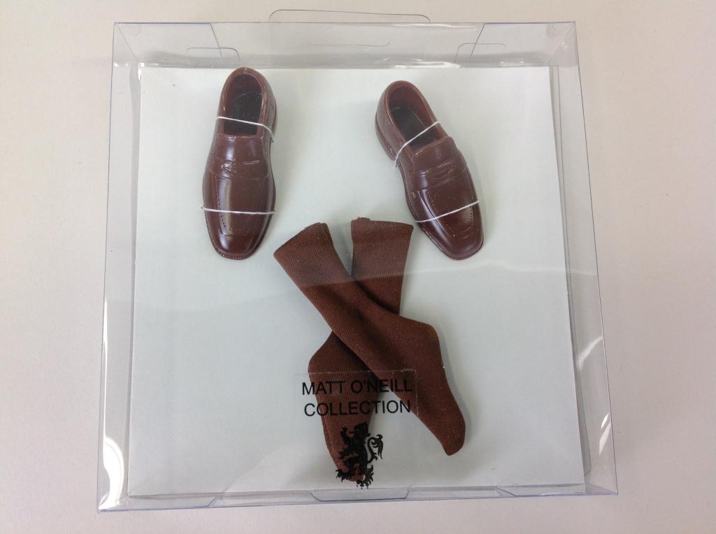 Tonner Doll Accessory, Brown Shoes and Socks (1 of 1)