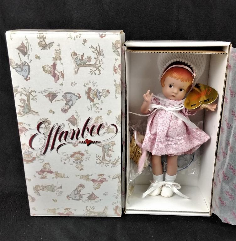 Effanbee, Sweetheart Doll: Effanbee Doll Company, Sweetheart Doll, EFPY1309, in original box Mint Condition, in original box, review images