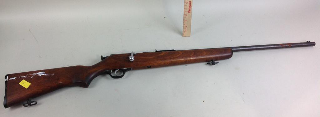 J.C. Higgins Model 103.18 22 Ca. Bolt Action Rifle: A J.C. Higgins for Sears model 103.18 22 ca. bolt action single barrel rifle. All firearms must be picked up at a local ffl or shipped to the buyer's local FFL. The FFL will have a fee.