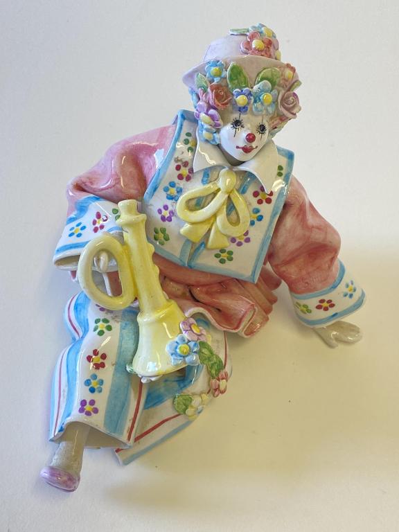 Gumps Porcelain Clown Figurine Made in Italy Dec 04, 2022 AAA Auction Service, LLC in IN