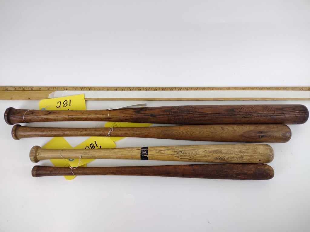 4 Baseball Bats (1 of 10)