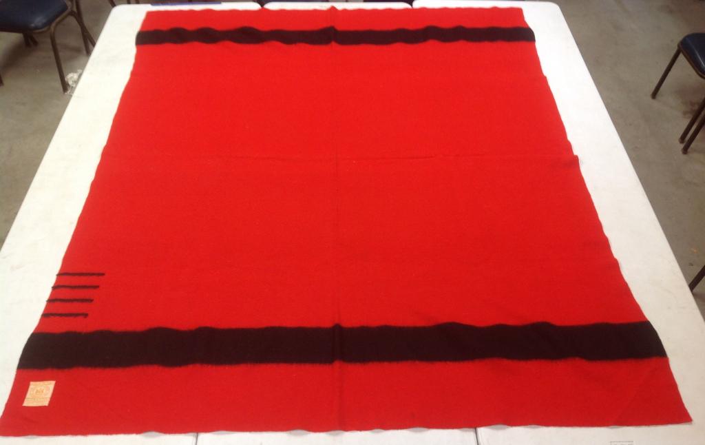 Hudson Bay 4 point Wool Blanket (1 of 4)
