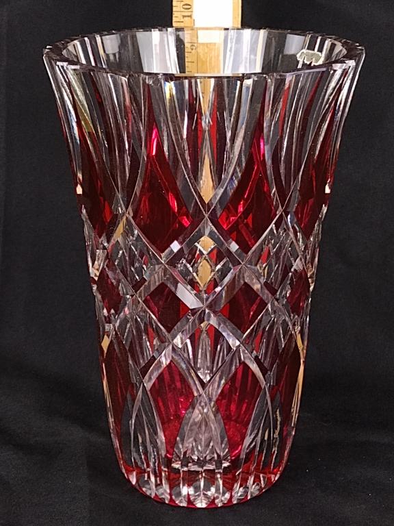 St. Louis Crystal Vase (1 of 4)