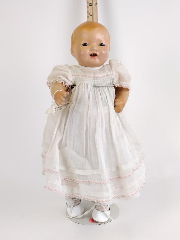 22" Effanbee Bubbles Composition Baby Doll c.1924: 22" Effanbee Bubbles Composition Baby Doll c.1924