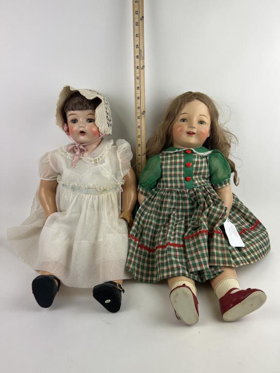 (2) Horsman Composition Dolls (1 of 3)