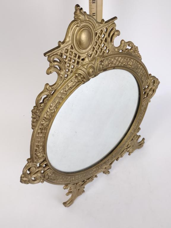 Cast Iron Bradley & Hubbard 1942 3603 Framed Mirror (1 of 5)