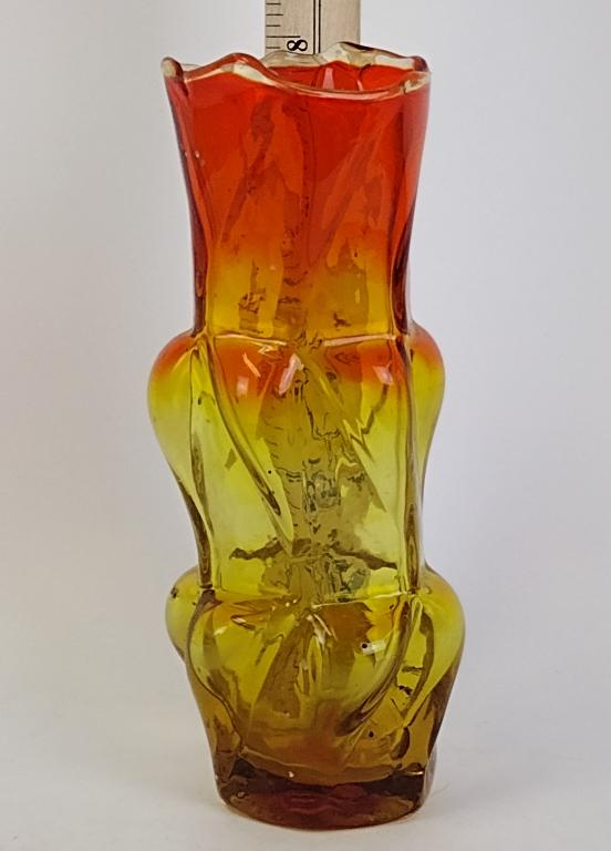 Mid Century Amberina Glass Vase (1145) on Jan 01, 2023 AAA Auction