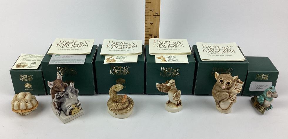 Harmony Kingdom figurines, Pillage, Botero, Waddles, (1 of 20)