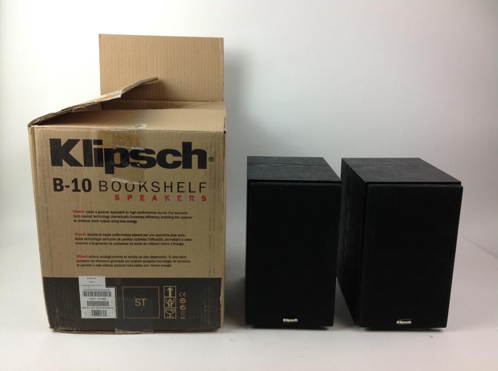 Klipsch B10 Bookshelf Speakers Auction