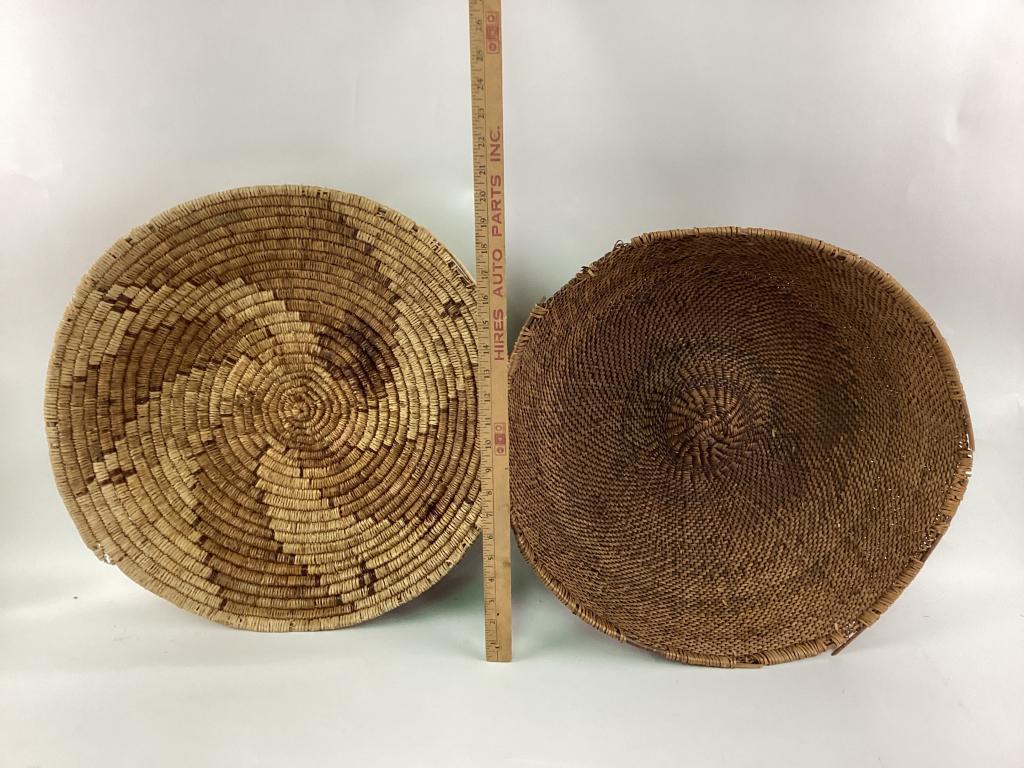 (2) Southwestern Native American Baskets Auction