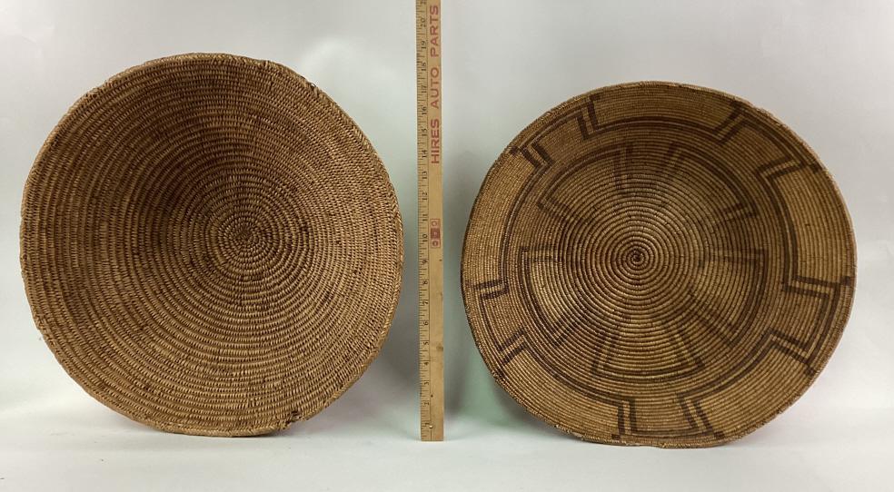(2) Southwestern Native American Baskets Auction