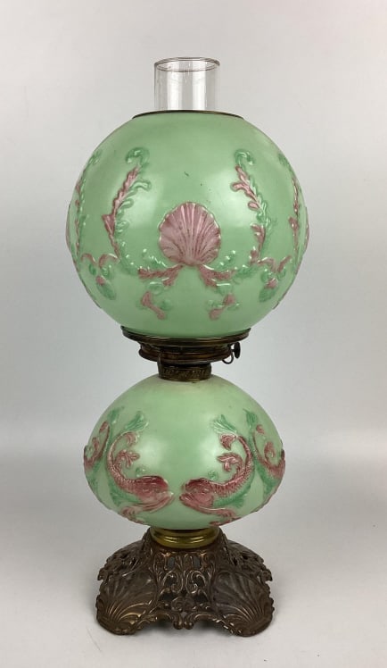 Victorian GWTW Oil Lamp: Victorian GWTW Oil Lamp