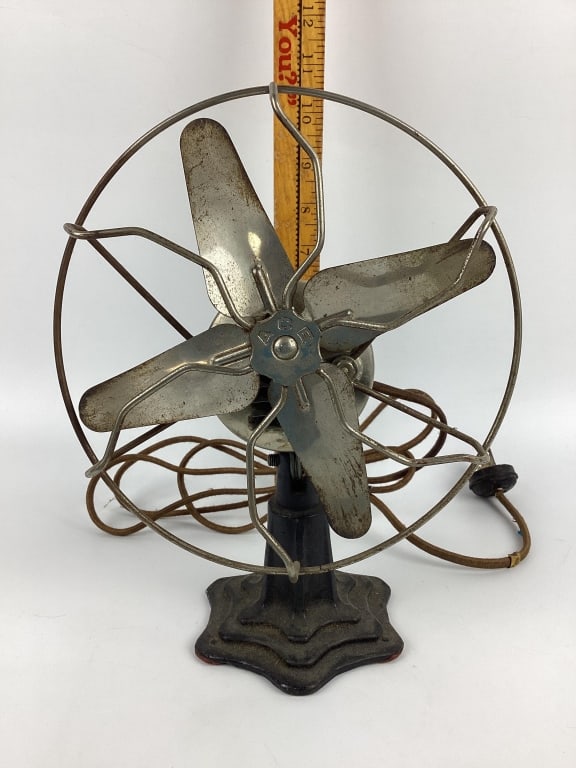 Antique Vintage ACE Rare Mini Electric Art Deco Style Fan (1 of 4)