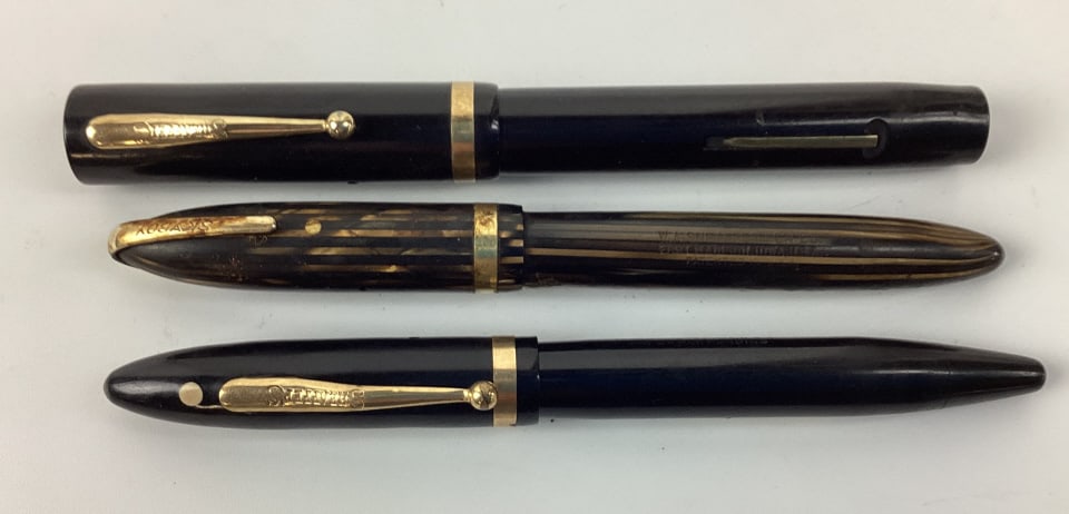 (3) Sheaffer's Fountain Pens (1 of 5)
