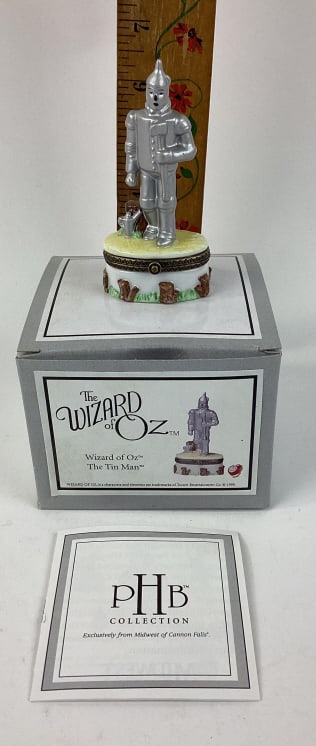 The Wizard of Oz Midwest of Cannon Falls PHB Collection, The Tin Man Sculpture Figurine with Hinged (1 of 5)