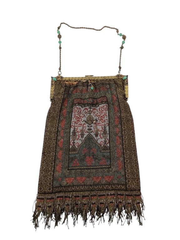 Art Deco Beadwork Purse: Art Deco Beadwork Purse