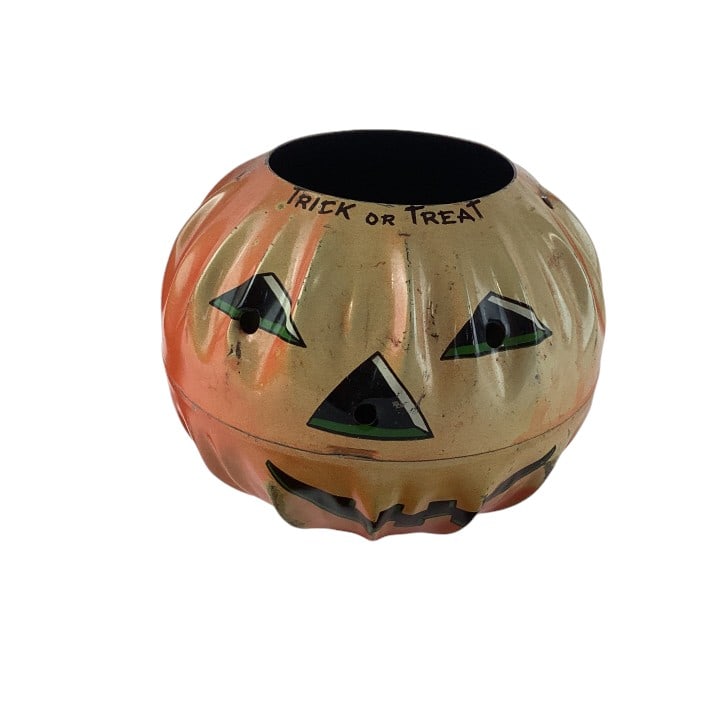 Tin Litho Halloween Candy Pail U.S. Metal Toy Mfg. Co. (1 of 6)