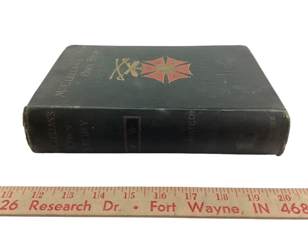 Civil War Book McClellan's Own Story 1887 (1 of 8)