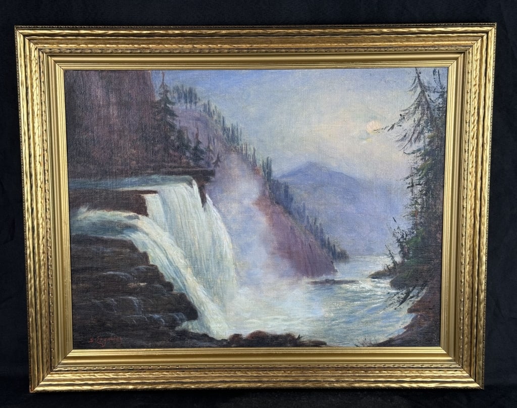 Sarkis Erganian Oil On Board Landscape Painting (1 of 3)