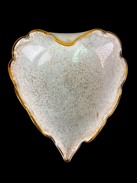 Mid Century Murano Art Glass Bowl: Mid Century Murano Art Glass Bowl