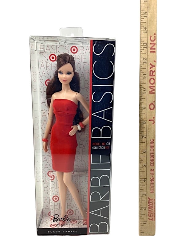 Barbie Basics Doll, Model No.03, Collection Red, Black Label: Barbie Basics Doll, Model No.03, Collection Red, Black Label