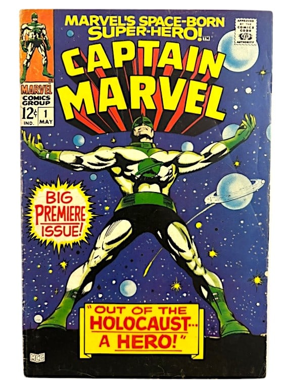 Captain Marvel #1 First Solo Series1968 VG/FN (1 of 7)