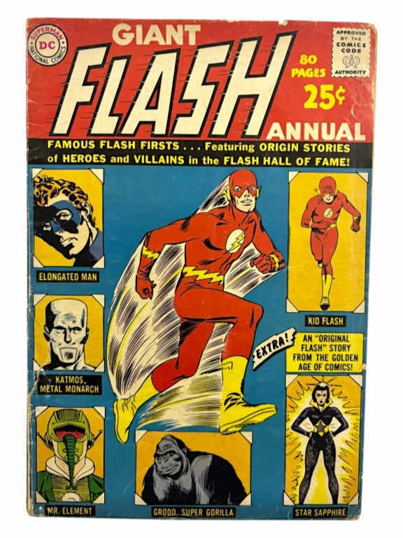 Flash Giant Size Annual 1 VG 1963 DC Comics (1 of 7)