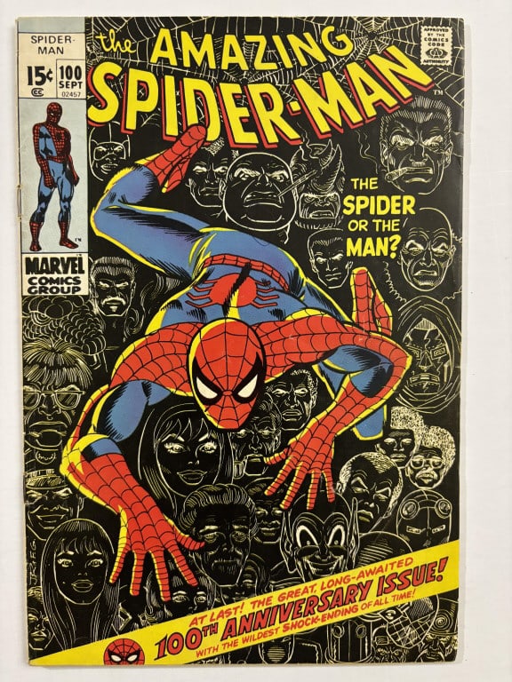 Amazing Spider-man 100 VG+ condition Anniversary (1 of 7)
