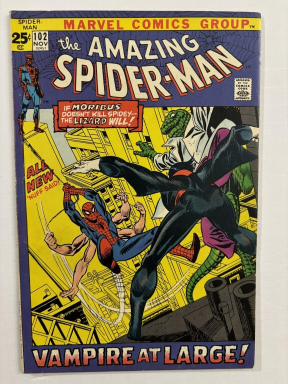 Amazing Spider-man 102 Second Morbius FN 1971 (1 of 6)