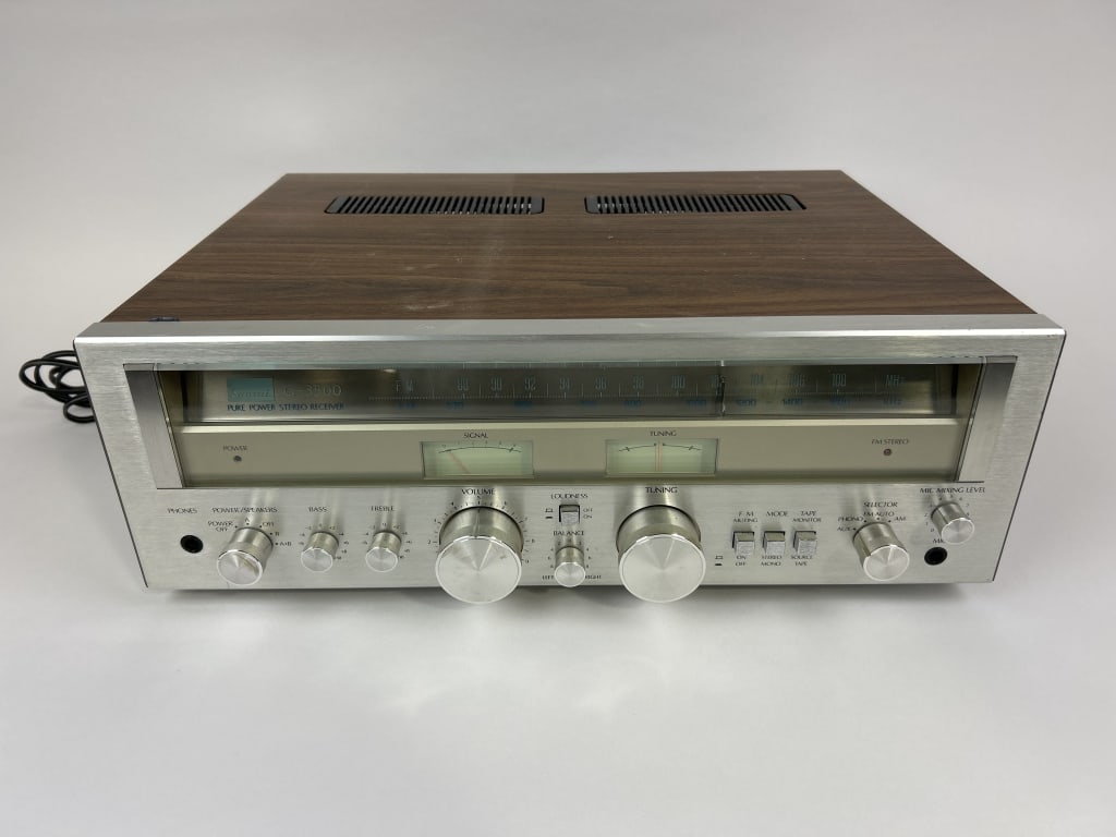 Sansui G-3500, Pure Power Stereo Receiver, works (1 of 9)