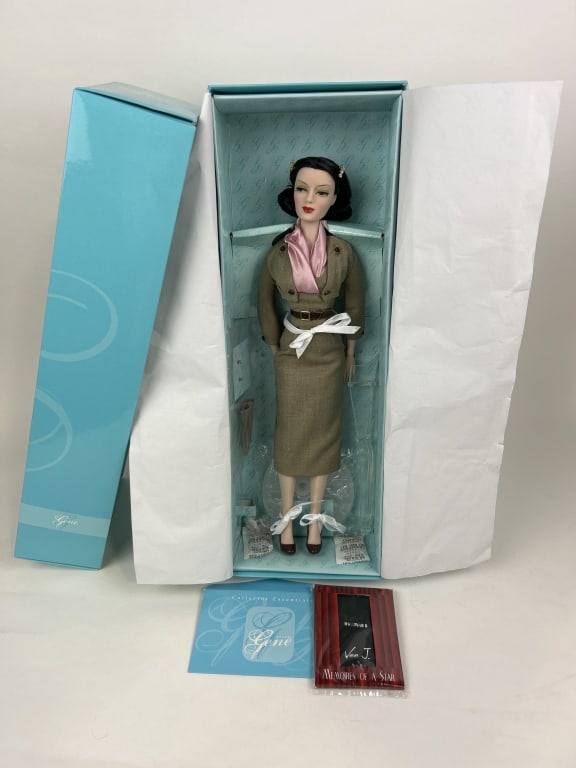 Mel Odom's Gene, Moss Rose Ivy "Vee Jay" Doll, Stardust, 2010, Convention Exclusive, w/jewelry, box,: Mel Odom's Gene, Moss Rose Ivy "Vee Jay" Doll, Stardust, 2010, Convention Exclusive, w/jewelry, box, certificate of authenticity