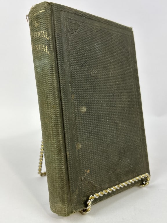 1864 Book The Political Manual by J. M. Hiatt: Comprising Numerous Important Documents Connected with the Political History of America, Compiled from Official Records, with Biographical Sketches and Comments. Published 1864 by Asher & Adams, India
