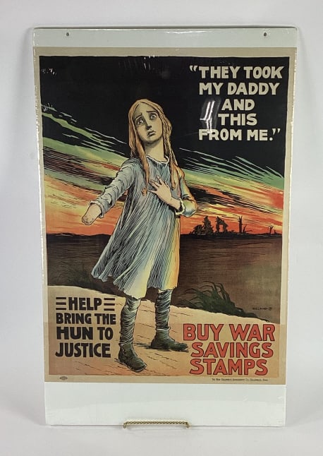 Original WWI Propaganda Poster Billy Ireland (1 of 4)