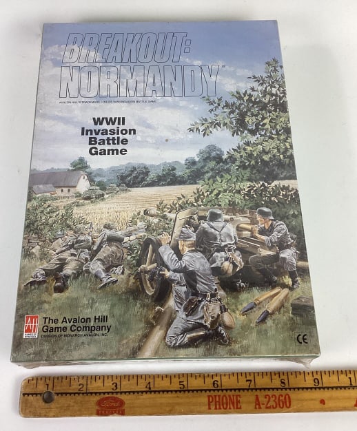 Breakout: Normandy WWII Invasion Battle Game: Breakout: Normandy WWII Invasion Battle Game. The Avalon Hill Game Company #894, Sealed