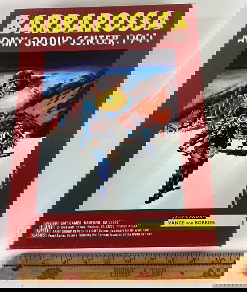 WWII Game Barbarossa 1998 GMT Games (1 of 8)