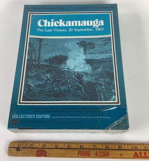 Civil War Game Chickamauga Simulations Publications (1 of 6)