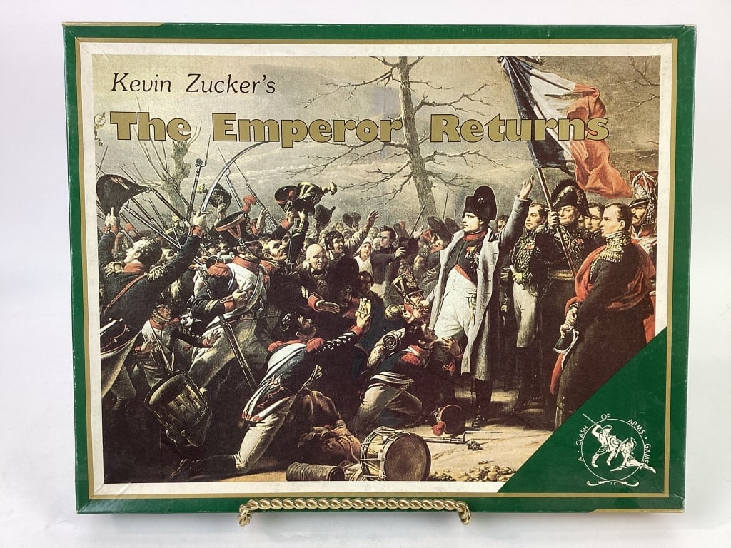 The Emporer Returns Napoleon Strategy Game: The Emporer Returns - The Campaigns of Napoleon Vol. 1. A Clash of Arms Game 0986 13. Not sealed; unpunched