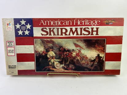 1975 Milton Bradley Skirmish Game Revolutionary War: Skirmish - A Revolutionary War Game. 1975 Milton Bradley 4505. Not sealed, unplayed