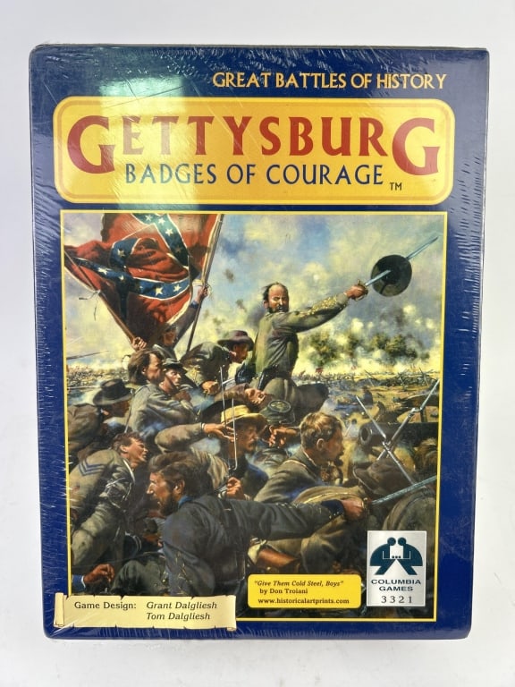 Gettysburg: Badges of Courage Columbia Games: Gettysburg - Badges of Courage. Columbia Games 3321. Sealed
