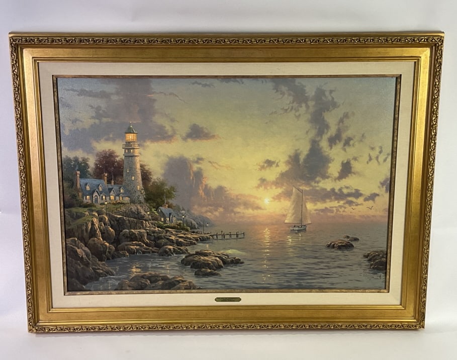 Thomas Kinkade Limited Edition Print on Canvas (1 of 5)