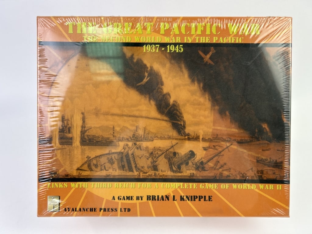 The Great Pacific War WWII Strategy Game Sealed (1 of 2)