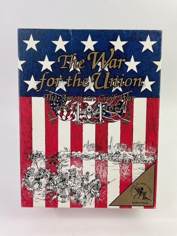 The War for the Union Civil War Strategy Game: The War for the Union - The American Civil War 1861-1865. 1992 Clash of Arms Games #1191-29. Unpunched.